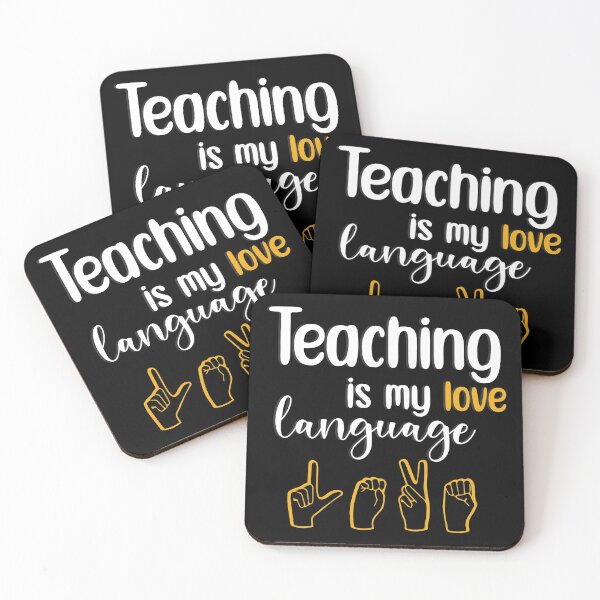 Item preview, Teaching is My Love Language Funny Gift T-Shirt designed and sold by ColorfulLand.