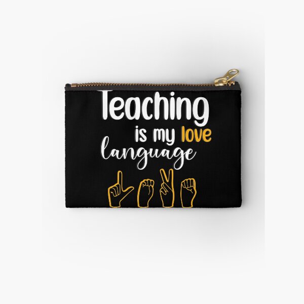 Item preview, Teaching is My Love Language Funny Gift T-Shirt designed and sold by ColorfulLand.