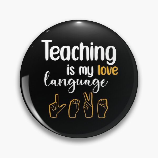 Item preview, Teaching is My Love Language Funny Gift T-Shirt designed and sold by ColorfulLand.