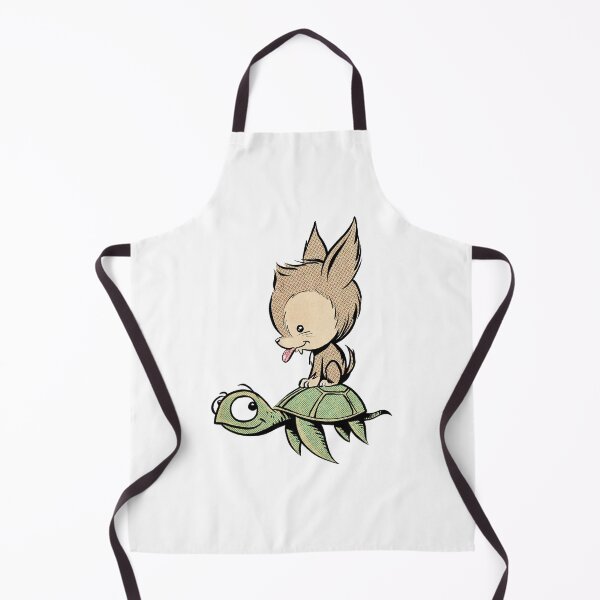 Item preview, Choopie the Chorkie Rides a Honu designed and sold by JCarrtoons.