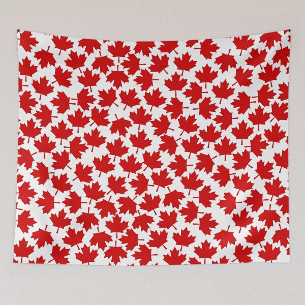 Item preview, Canada Maple Leaf Red and White designed and sold by Orchyd.