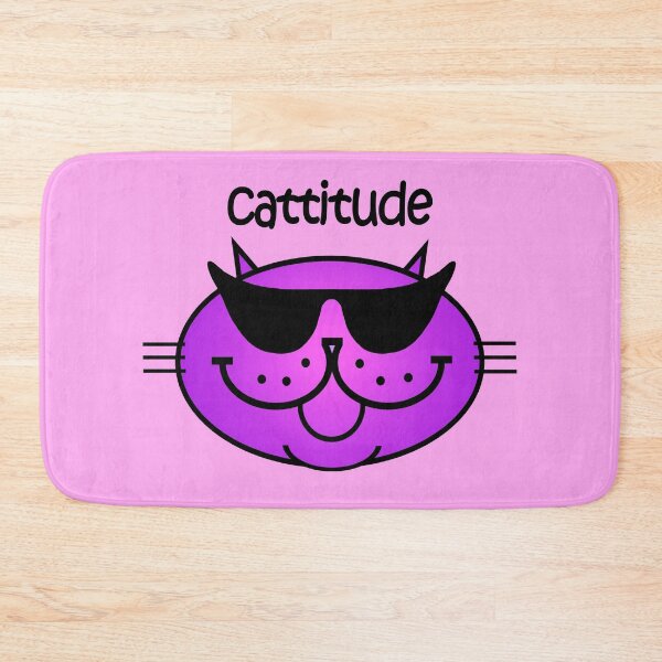 Item preview, CATTITUDE 2 - purrple designed and sold by RawSunArt.