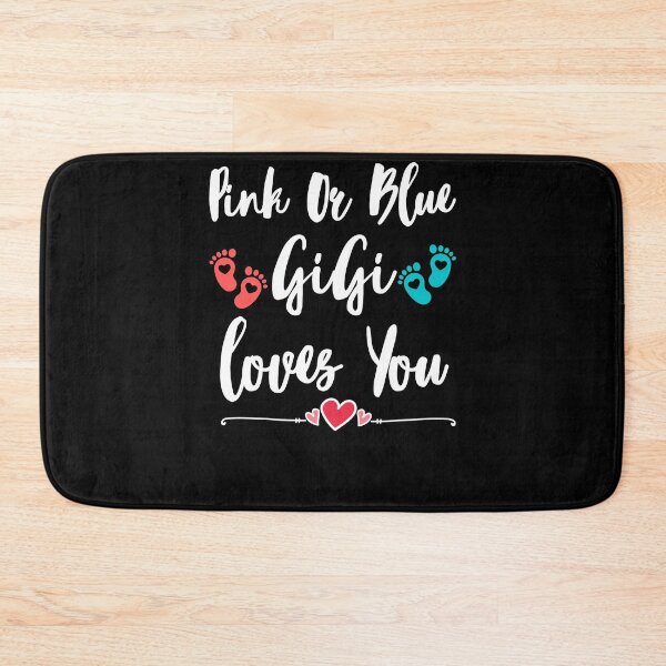 Item preview, Pink or Blue Gigi loves You Tee Gender Reveal Mother's Day Grandma Quotes Cute Baby designed and sold by PIXEcompany.