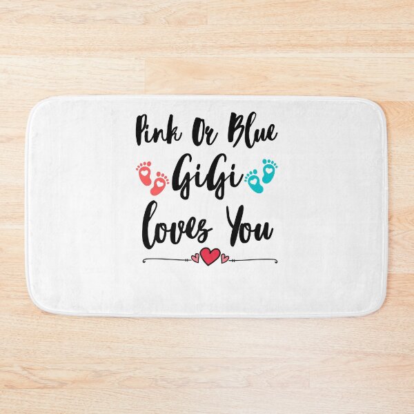 Item preview, Pink or Blue Gigi loves You Tee Gender Reveal Mother's Day Grandma Quotes Cute Baby designed and sold by PIXEcompany.