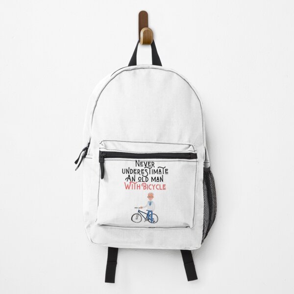 Item preview, Never underestimate an old man with bicycle . designed and sold by Hab2.