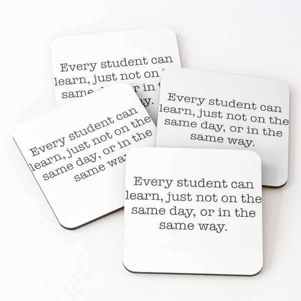 Item preview, Every student can learn, just not on the same day, or in the same way. designed and sold by JessicaTukaj.