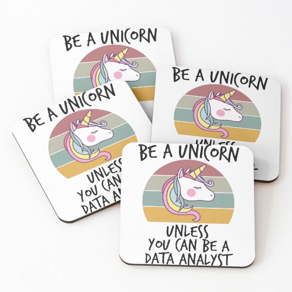 Item preview, Be a Unicorn unless you can be a data analyst ,unicorn gift designed and sold by Noussairox.