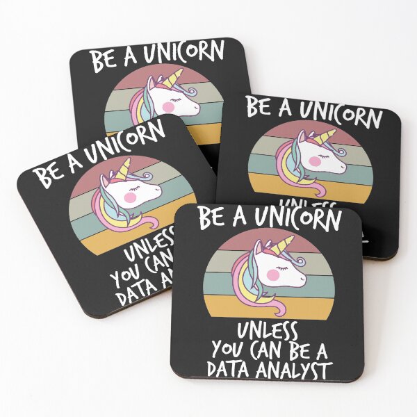 Item preview, Be a Unicorn unless you can be a data analyst ,unicorn gift designed and sold by Noussairox.