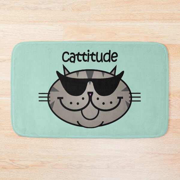 Item preview, CATTITUDE 2 - Tabby Cat designed and sold by RawSunArt.