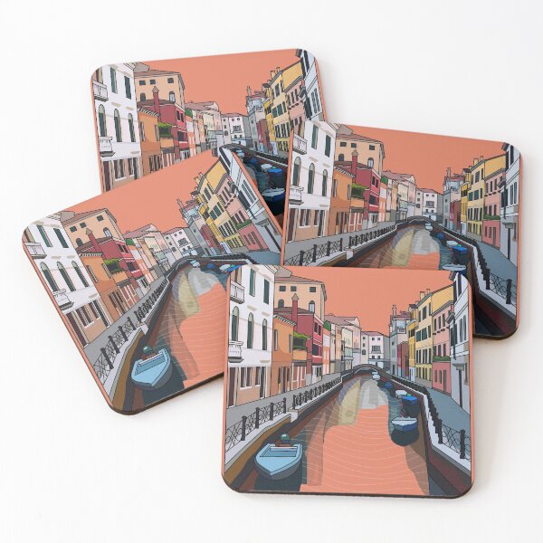Item preview, Venice Italy Alleyway Drawing designed and sold by 420igor.