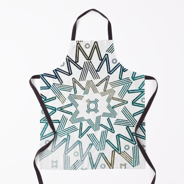 Item preview, Teal Spikes Mandala designed and sold by Designs By YL.
