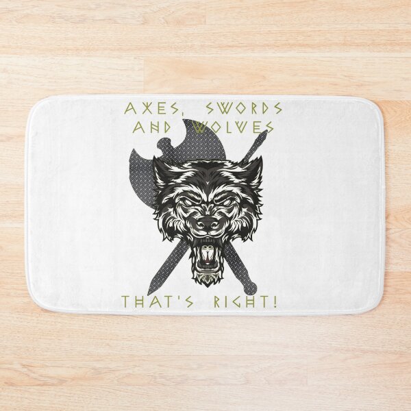 Item preview, Axes Swords and Wolves  designed and sold by MacksMerch.