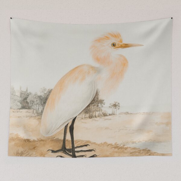 Item preview, Cattle egret designed and sold by linggalibrary.