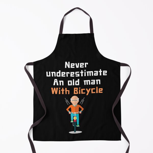 Item preview, Copy of Never underestimate old man with bicycle . designed and sold by Hab2.
