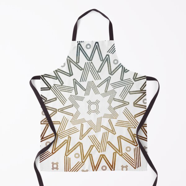 Item preview, Gold Spikes Mandala designed and sold by Designs By YL.