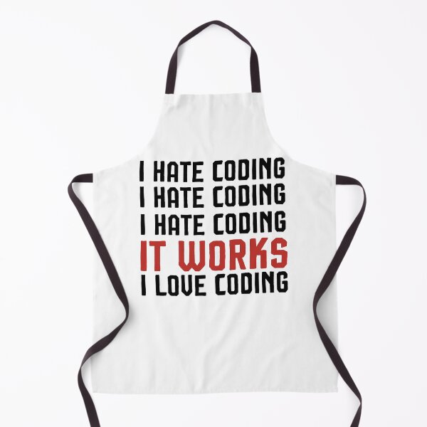 Item preview, Engineer Gift - I hate coding - It works: I love coding  designed and sold by Noussairox.