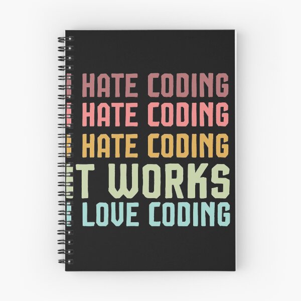 Item preview, Engineer Gift - I hate coding - It works: I love coding  designed and sold by Noussairox.