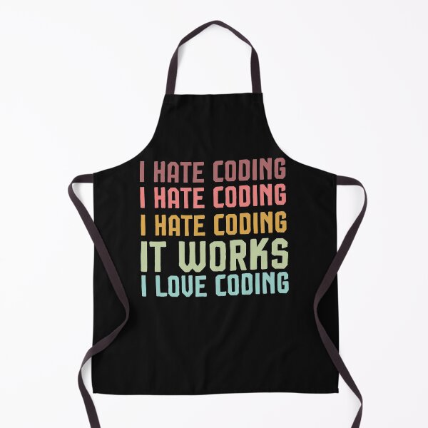 Item preview, Engineer Gift - I hate coding - It works: I love coding  designed and sold by Noussairox.