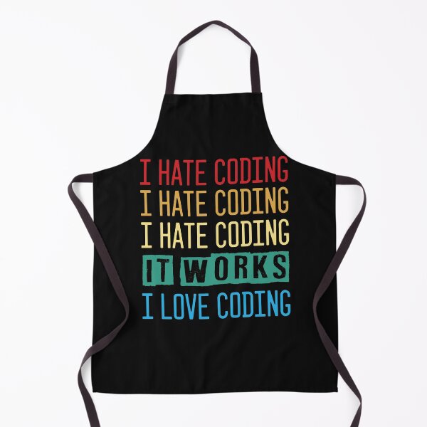 Item preview, Engineer Gift - I hate coding - It works: I love coding  designed and sold by Noussairox.