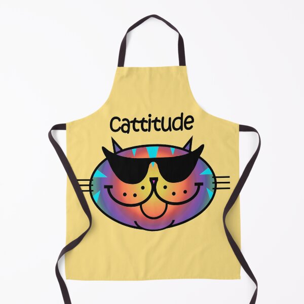 Item preview, CATTITUDE 2 - Rainbow Stripe designed and sold by RawSunArt.