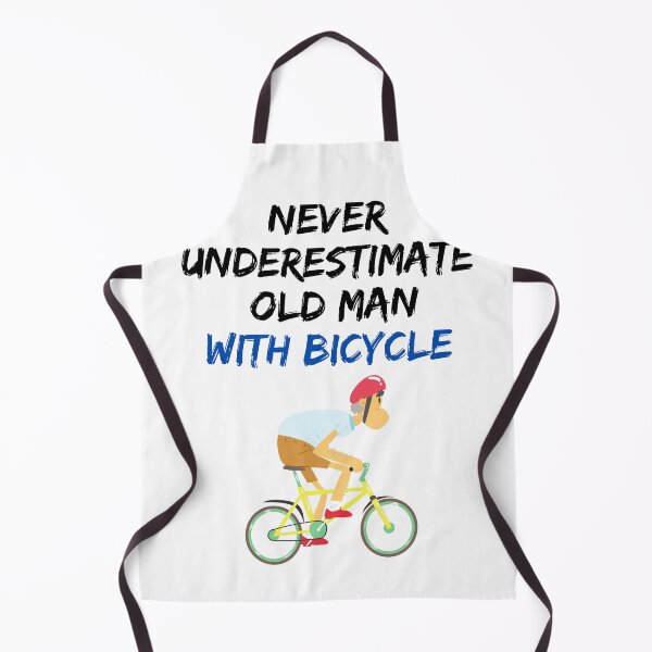 Item preview, Never underestimate old man with bicycle. designed and sold by Hab2.