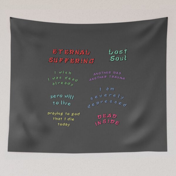 Item preview, Extremely Sad Depressing Meme RAINBOW Value Pack designed and sold by everything4eva.