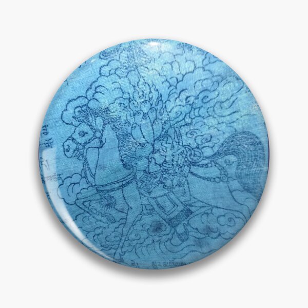 Item preview, Turquoise Blue Prayer Flag Motif designed and sold by quietmagenta.