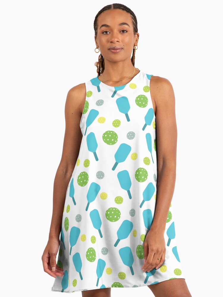 green pickleball dress SSYS Neon Green Sleeveless Polo Scallop Skort Pickleball Set *FINAL SA main image 1
