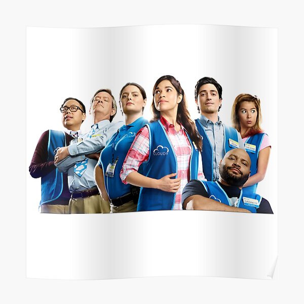 “Superstore Cast” Poster by cuttingroomprty | Redbubble