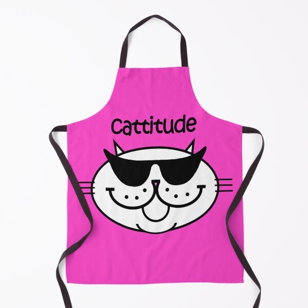 Item preview, CATTITUDE 2 - Frosty White designed and sold by RawSunArt.