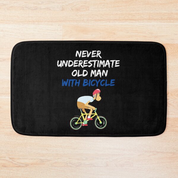 Item preview, Copy of Never underestimate old man with bicycle. designed and sold by Hab2.