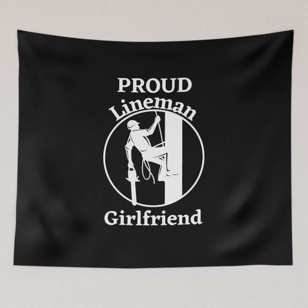 Item preview, Proud Lineman Girlfriend Gifts For Linemans Family Quotes designed and sold by PIXEcompany.