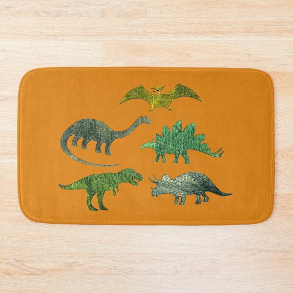 Item preview, Dinosaurs Design, 5 Stained Wood Dinosaurs. designed and sold by Constant Readers.