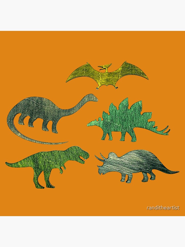 Kids Types Of Dinosaurs Dino Identification Poster