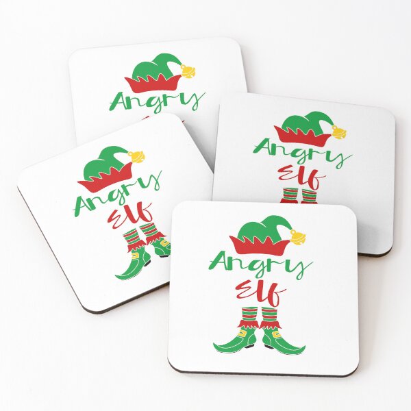 Item preview, Angry Elf designed and sold by Christmas-Tees.