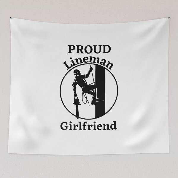 Item preview, Proud Lineman Girlfriend Gifts For Linemans Family Quotes designed and sold by PIXEcompany.
