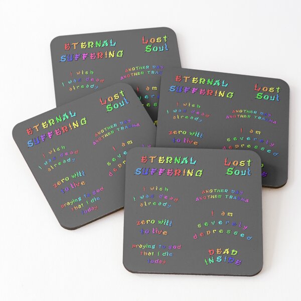 Item preview, Extremely Sad Depressing Meme RAINBOW Value Pack 2 designed and sold by everything4eva.