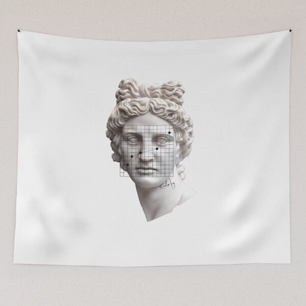 Item preview, Antic Statue Digital Art designed and sold by melihbugrakilic.