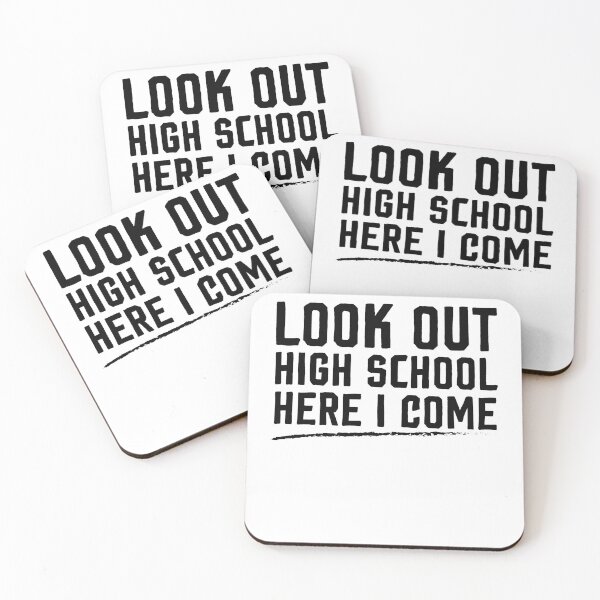 Item preview, Look Out High School Here I Come ,Middle School Graduation designed and sold by Noussairox.
