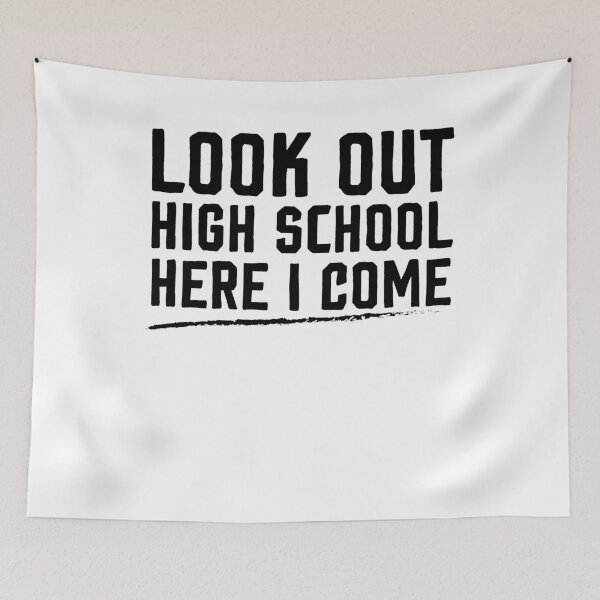 Item preview, Look Out High School Here I Come ,Middle School Graduation designed and sold by Noussairox.