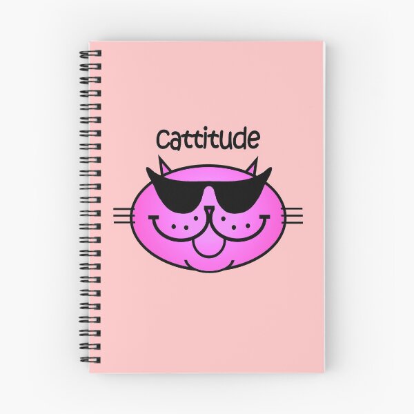 Item preview, CATTITUDE 2 - purrfect pink designed and sold by RawSunArt.