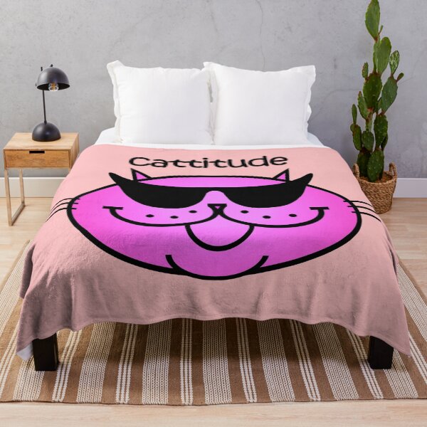 Item preview, CATTITUDE 2 - purrfect pink designed and sold by RawSunArt.