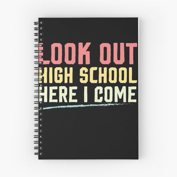 Item preview, Look Out High School Here I Come ,Middle School Graduation designed and sold by Noussairox.