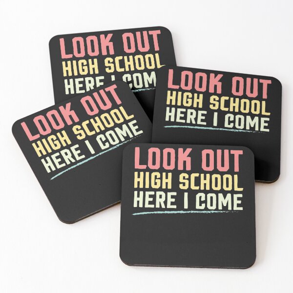 Item preview, Look Out High School Here I Come ,Middle School Graduation designed and sold by Noussairox.