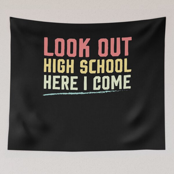 Item preview, Look Out High School Here I Come ,Middle School Graduation designed and sold by Noussairox.