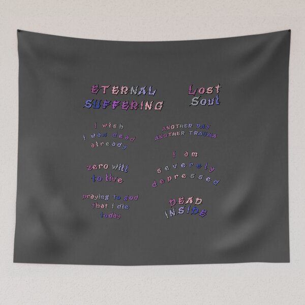 Item preview, Extremely Sad Depressing Meme PURPLE Value Pack 2 designed and sold by everything4eva.