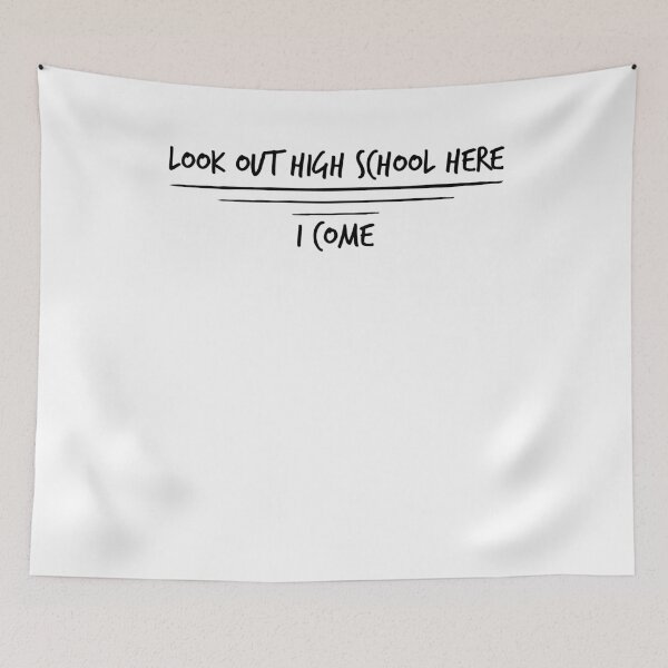 Item preview, Look Out High School Here I Come ,Middle School Graduation designed and sold by Noussairox.