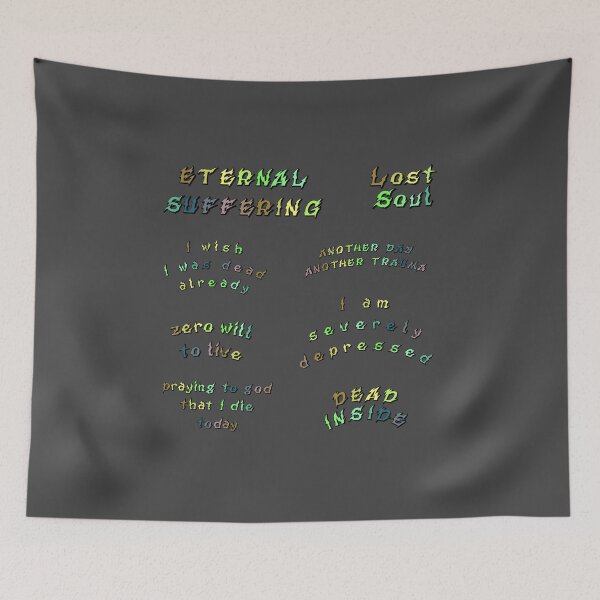Item preview, Extremely Sad Depressing Meme GREEN Value Pack 2 designed and sold by everything4eva.