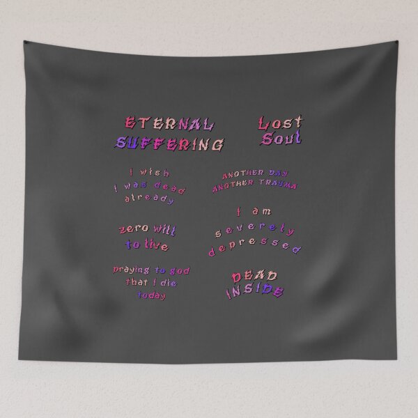 Item preview, Extremely Sad Depressing Meme PINK Value Pack 2 designed and sold by everything4eva.