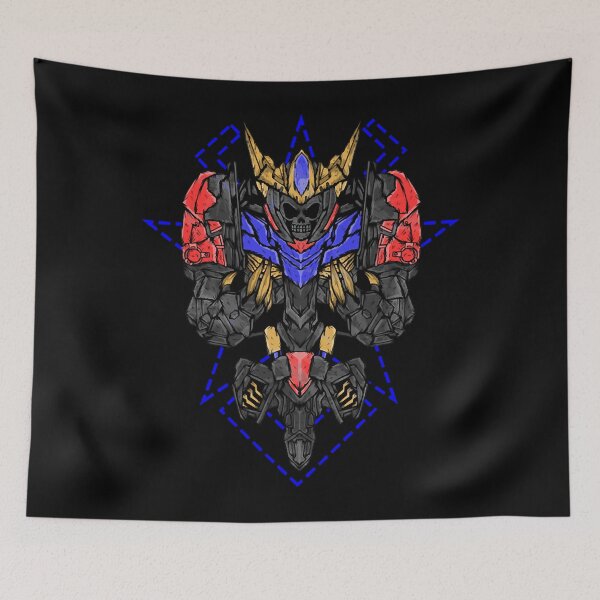Item preview, gundam barbatos skull  designed and sold by noWinslow4.